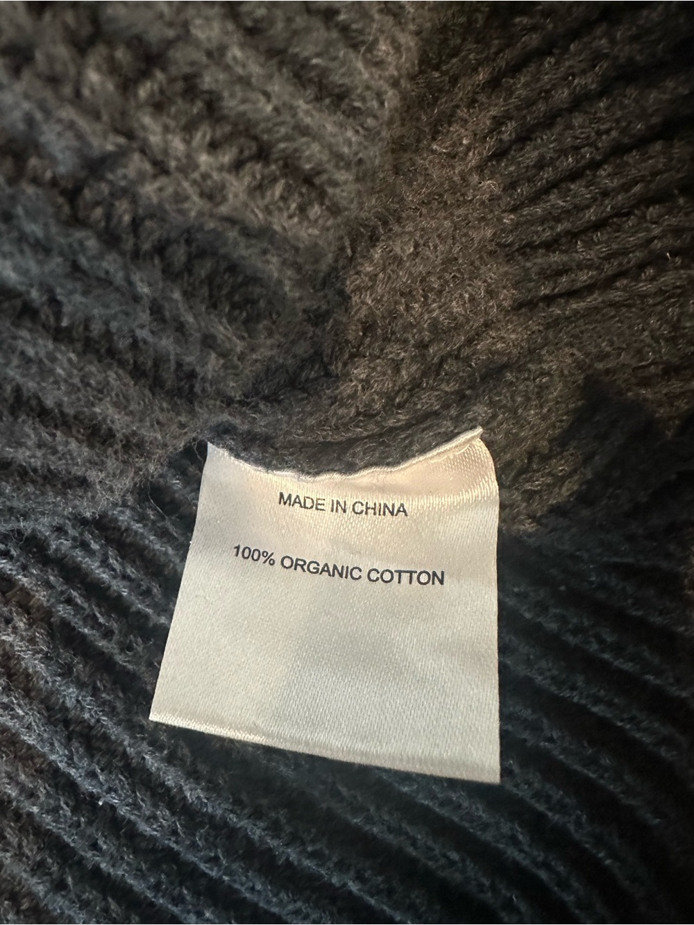 Quince 100% cotton Fisherman sweater *small - Picture 5 of 5